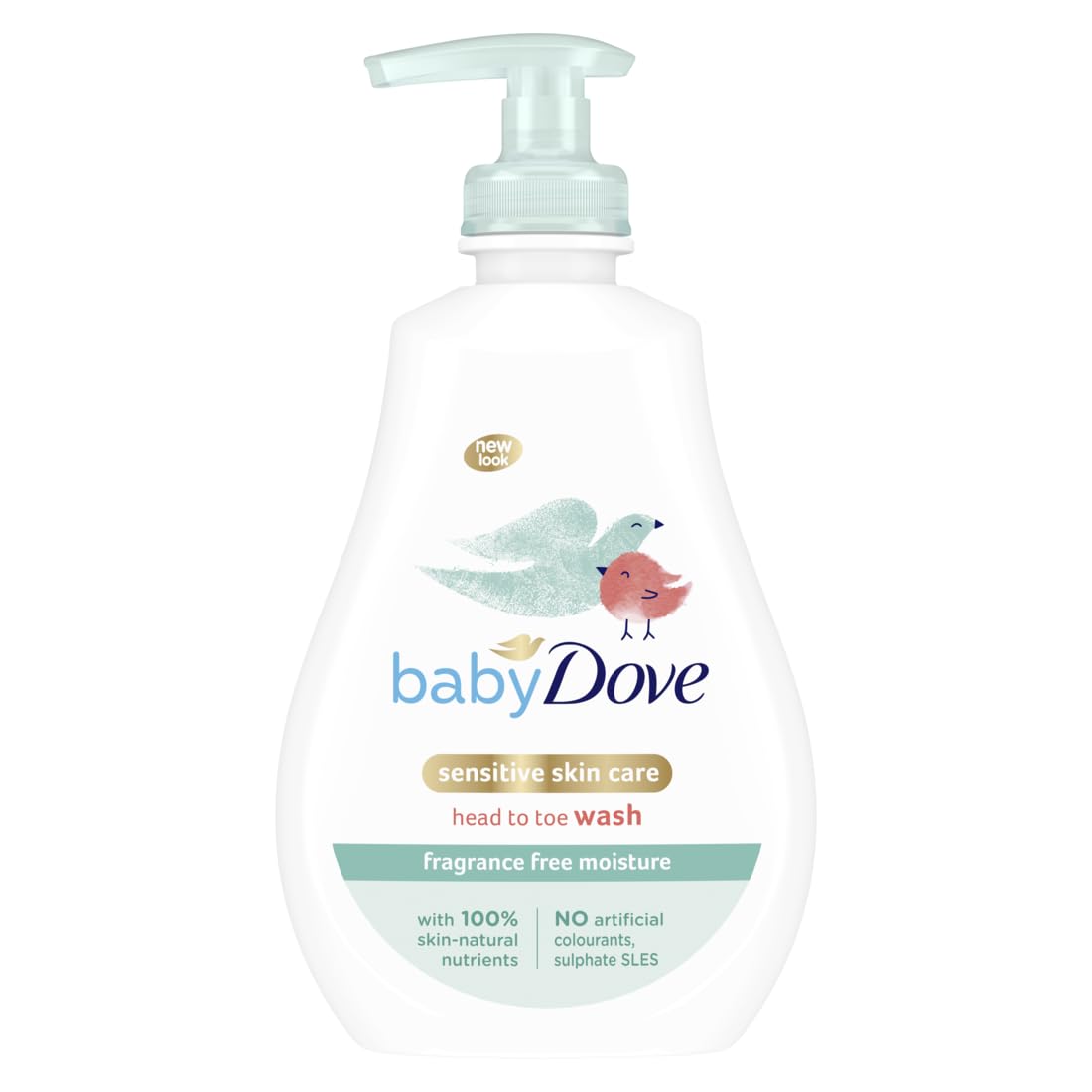 Baby Dove Fragrance-Free Head to Toe Wash - Image 2