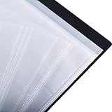 A4 Size Music Sheet File Folder A4 Size Documents Holder Storage Folder 40 Pockets (Music Sheet Black) - Image 6