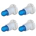 cciyu 6 Pack Ice Blue T4/T4.2 Neo Wedge Halogen Bulb Replacement fit for Dash A/C Instrument Cluster Panel Dashboard Gauges Light