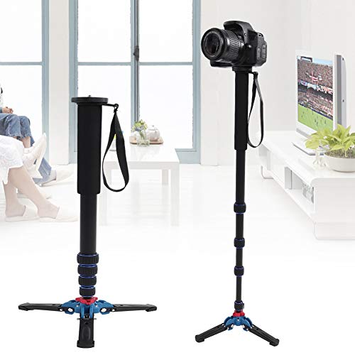 Trípode Monopie Telescópico de Aleación de Aluminio para Cámara, Carga de 5KG, Soporte de 360°, Portátil, Estable - imagen 5