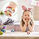 48-teiliges Ostereier-Jagd-Set, Jsdoin Kinder-Überraschungsei mit originellem Spielzeug, bunte Eier, Blindbox, Spielzeug für Ostern, Partygeschenke, Ostergeschenke für Kinder, Korbfüller, Füller