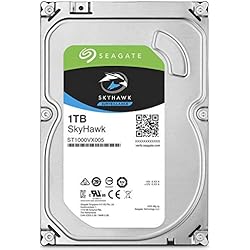Seagate Technology Skyhawk 1TB 3,5'' 64MB ST1000VX005, Negro