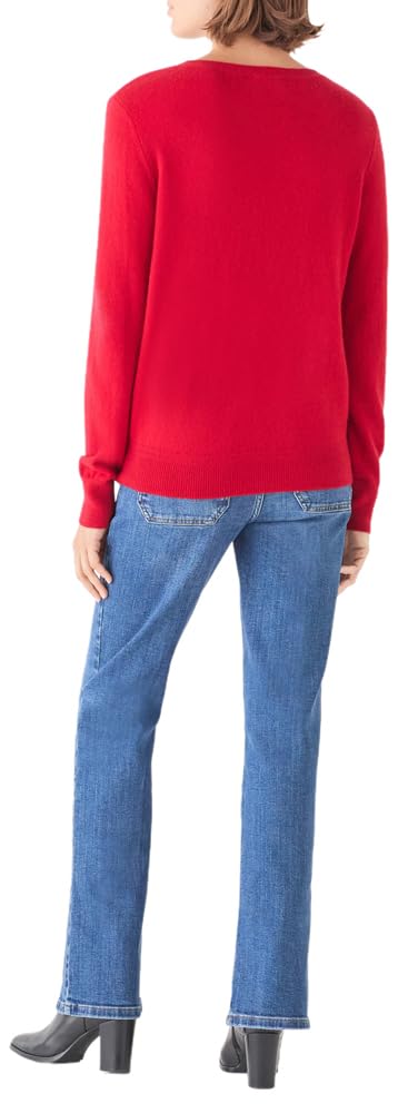 Caroll 242K-MAGDA2 - Jersey de Cachemira para Mujer, Rojo, Talla XS