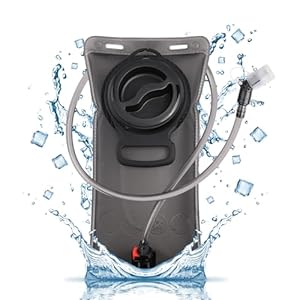 UTOBEST Water Bladder,Hydration Bladder 2L 3L,TPU BPA Free Leak-Proof Water Bladder for Hiking Backpack,Water Reservoir Wide Opening for Running Hiking Cycling Camping