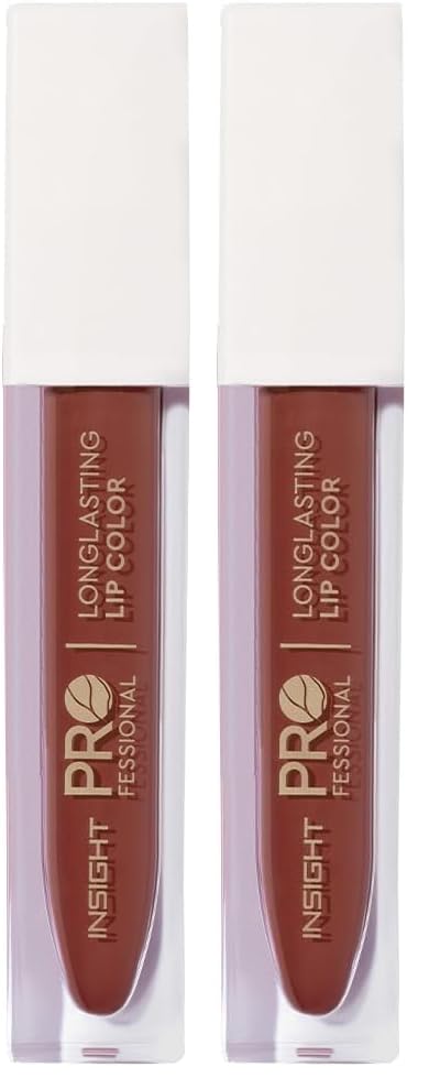 Image of INSIGHT Professional Long Lasting Lip Color (Swing) | Pigmented Matte Finish | Comfortable All Day Wear | Non Transferable | Enriched with Argan Oil & Vitamin E - (6g) (Pack of 2)