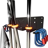 ✔️ ORGANIZACIÓN PROFESIONAL DEL GIMNASIO Sistema de soportes individuales que evita golpes entre barras y protege tanto las mangas como la pared. Ideal para home gyms serios y estudios profesionales.