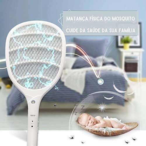 NSBAO RAQUETE RECARREG.MATA INSETOS TURQ, YG-01