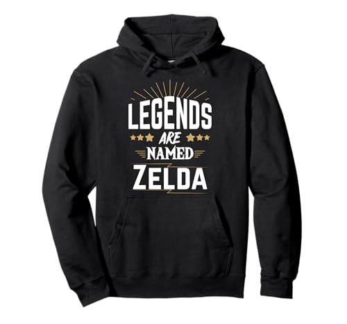 Le leggende si chiamano Zelda Felpa con Cappuccio