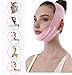 Double Chine Reducer for Women,Non-Slip Face Lift Mask,Overnight Face Slimming Band,Adjustable V Line Lifting strap ,Washable Confident V line 360°stretch correction Reusable for All Day- Comfort