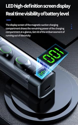 Image of BQ60 Pencil TWS with ENC Bluetooth 5.4 Wireless Headphones, 40Hrs Playtime, Deep Bass, Low Latency, Stereo Calls, Snug-fit TWS Earbuds, Smooth Touch Control & Fast Charging