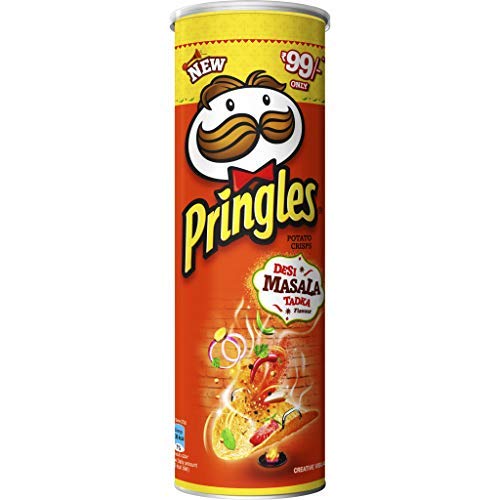 pringles desi masala tadka potato crisps 107 g