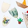 Suzile 36 Pcs Wood Shield Bulk Decorate Shield Cutout Crafts Set Unfinished Wooden Gift Tags Knight Party Father's Day Favors Ornaments with Hole Hemp Ropes for DIY Door Birthday Party #4