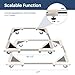 SPACECARE Mobile Roller with 4 Locking Wheels - Adjustable Furniture Dolly Washing Machine Stand Refrigerator Base Moving Cart