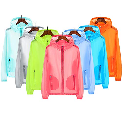 ECYC Men Women Summer Cycling Jackets Lightweight Long Sleeve UV Sun Protect Beach Wear