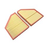2Pcs Car Air Filter Cleaner Element 13717548898 13717548897 Compatible With E70 X5 4.8i N62B48
