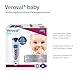 Veroval baby Infrarot-Thermometer Silber, Berührungslose und Geräuschlose Messung, Körpertemperatur, Objekttemperatur, Umgebungstemperatur, schnelle Messung, einfache Handhabung