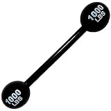 LUANDME Inflatable Dumbbell Photo Booth Prop, Black, Polyvinyl Chloride, Inflatable Dumbbell, DECORATIVE CUTOUT, Parties & Events