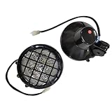  TOTMOX Lot de 2 ampoules de phares LED haute luminosité pour moto ATV, compatible avec YAMAHA B-ANSHEE 350 1987-2006 et compatible avec WARRIOR 1993-2004