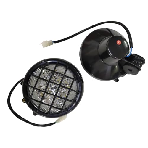 Baceyong Bombillas LED para faros delanteros para motocicleta todoterreno, ATV, Compatible con Yamaha Banshee 1987-2006 Warrior 350 1996-2001 Wolverine 1995-1999