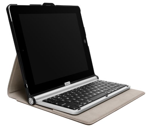 Writer 2 for iPad 2 keyboard,Case-Aluminum Bluetooth Keyboard, Quick Eject and Easy Angle Function