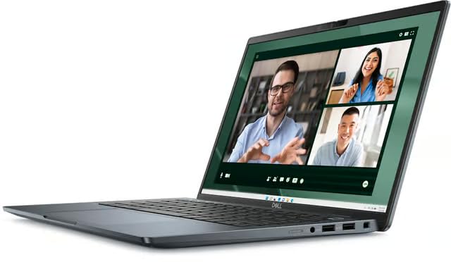 Image of Dell 2025 Business Laptop Latitude Intel Core Ultra 7 165U vPro 12Core Intel Graphics 16 GB LPDDR5 512 GB SSD 14 inch 1920x1200 Win10 Pro Wi-Fi Bluetooth 5.4 Face Recoginition FP Reader 5MP+IR Camera