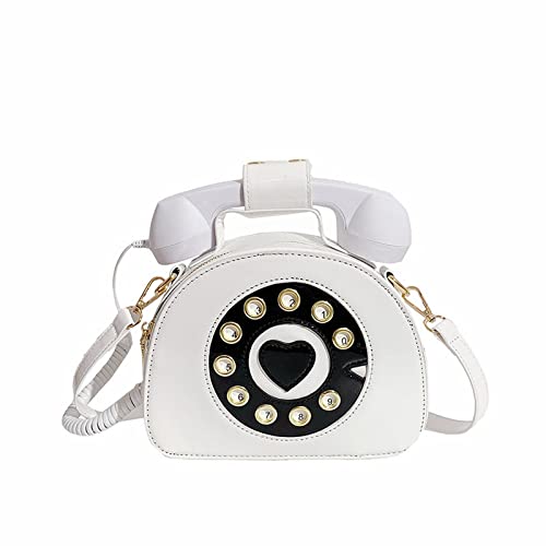 Sac à main en forme de téléphone bandoulière rétro mode femme homme