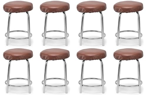 Image of GOYALSON Durable Doctor Medical Stool for Office Home with Comfortable Cushion seat (Coffee, 8)