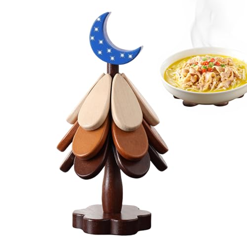 Dessous de plat bois de qualité supérieure et dessous de pot isolant chic