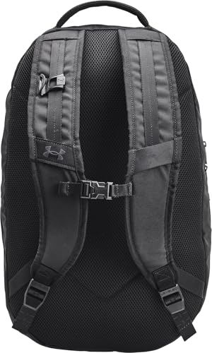 UNDER ARMOUR Hustle 6.0 Pro Backpack Sac à dos unisexe adulte (1-Pack), Noir/Noir/Noir, One Size, Bagages