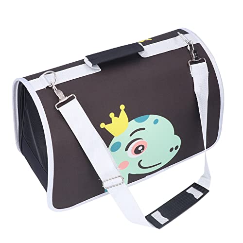 Transportín para Mascotas, transportador para Gatos, transportadores de Viaje para Perros, Bolsa portátil Plegable de Lado Suave para Mascotas con Correa para el Hombro para (S)