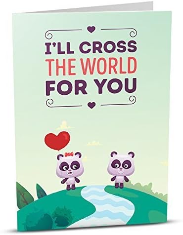 iGreet Augmented Reality Greeting Card: I`ll Cross The World