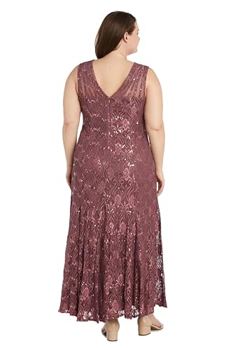 Image of R&M Richards Women's Starlit Siren Sequin Gown