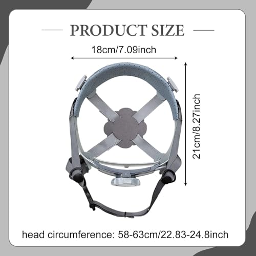 Suspension de casque pour chantier et travaux de rénovation - 3