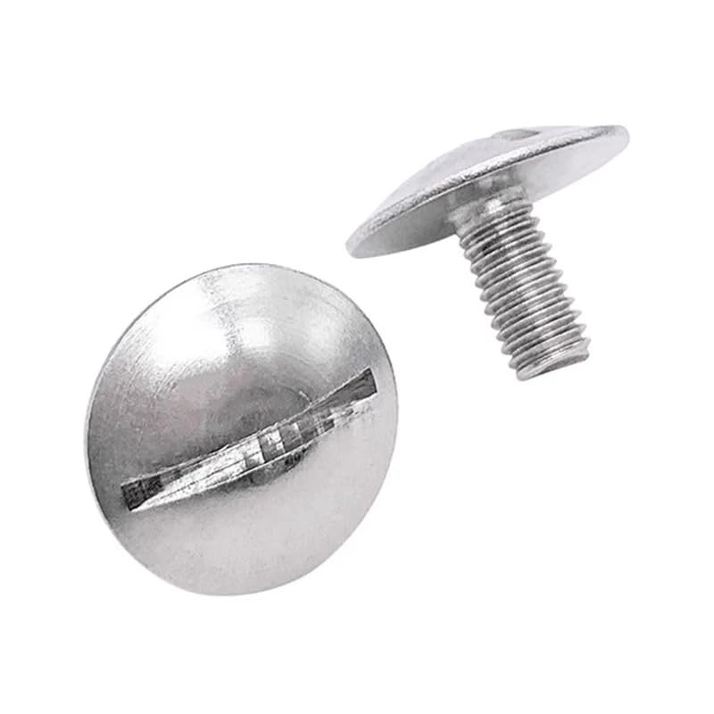 Viti a testa di formaggio rialzate grandi scanalate in acciaio inossidabile SS304 m2 M2,5 M3 M4 M5 M6 (50,M6 x 25mm)