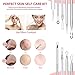 Yolistar Aguja Extractor Limpiador 9 Pcs, Blackhead, Acné, Comedones Remover, Juego de...