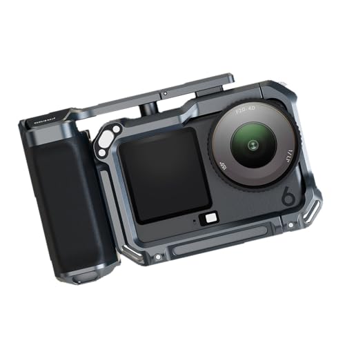 Cage en métal pour Action 6 avec poignées ergonomiques pour caméra de sport