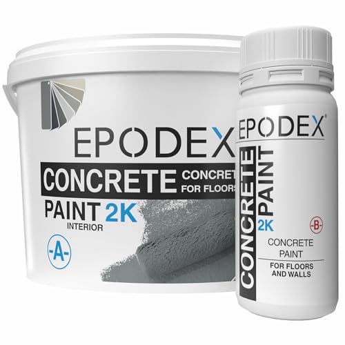 EPODEX 2K Concrete Paint, Epoxy Floor Paint, Garage Floor Coating