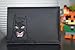 Harrier baby Leather Style Black Bat Wallet ID for Men and Woman, Superhero Design, Bat eyes, Multi Card Slots, wallet gift. Unisex and all ages wallet, 100% leather Style