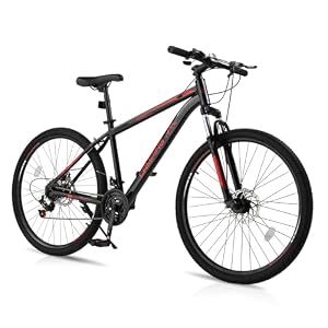 Ktaxon Mountain Bike 27.5 Inch Men & Women Mountain Bike 21Speed Adult Bike