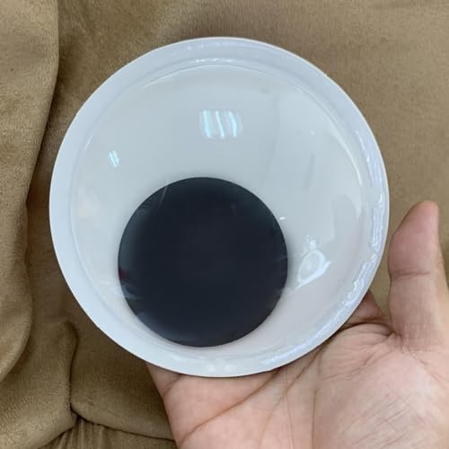 YIJU 2 peças googly wiggle olhos pegajosos feitos à mão móvel efeito 3d decoração vara olhos móveis