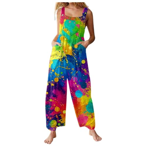 Combinaison amples à poches style salopette streetwear ultra confortable