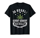 Regla 3G: torcida, ahumada, chillt. ¿Te gusta golpear y fumar un Joint? ¿A tu madre le gusta el cannabis? Entonces esta divertida camiseta es exactamente tu sarcástica atrevida y fresca. La regla 3G para el futbolín