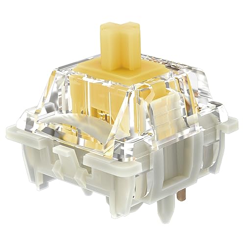 Interrupteur Gateron G Yellow Pro 3.0 rgb pré-lubrifié pour clavier MX