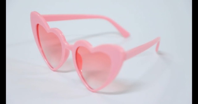 Occhiali Cuore Occhiali Da Sole Vintage A Forma Di Cuore - Stile Lolita, Cat Eye, UV400 Per Donna Occhiali Lolita A Cuore