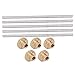 Aramox Industrial Grade T8x8 Screw Brass Nut Set for High Track Accuracy 3D Printer