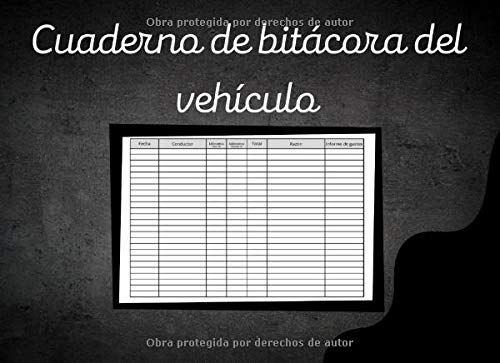 Cuaderno de bitácora del vehículo: Libro de registro de seguimiento de kilometraje | seguimiento d Cuaderno de bitácora del vehículo: Libro de registro de seguimiento de kilometraje | seguimiento d