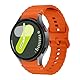 für Samsung Galaxy Watch 7/6/5/4/FE Armband 40mm 44mm/Galaxy Watch 6 Classic 47mm Armband 43mm/Watch 4 Classic 46mm 42mm/Watch 5 Pro 45mm Damen Herren,Silikon Sport Band No Gap Ersatzarmband Armbänder