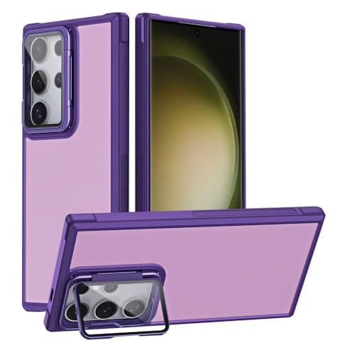 Protection contre les chutes Samsung S23 coque rigide violette anti-chocs
