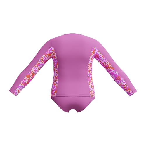 Image of Speedo Girl's Uv Swim Shirt Long Sleeve Rashguard Set