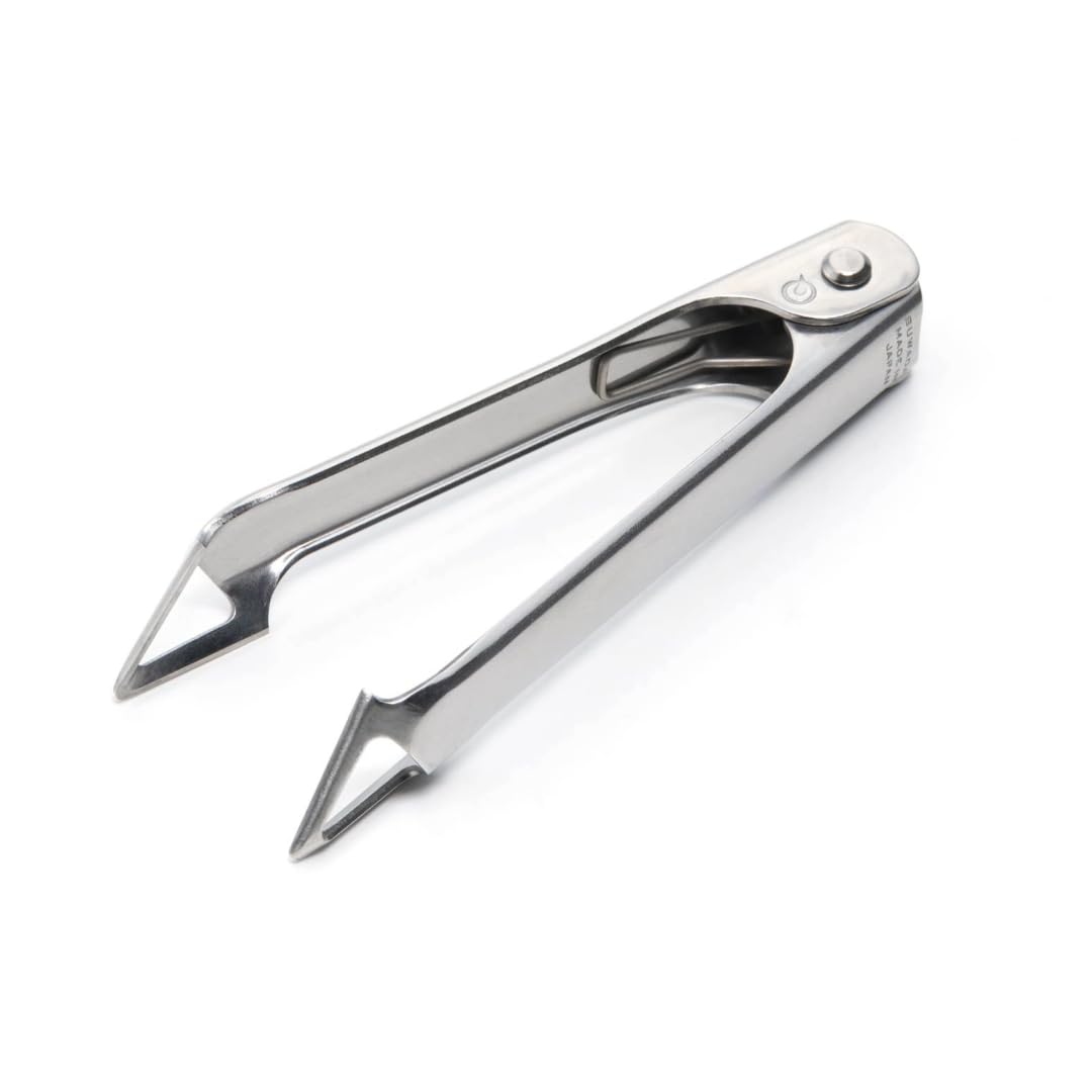 SUWADA Bone Tongs, Kitchen Tweezer, Peel, Bud Removal, Stainless Steel, Made in Japan, Convenient for Food Prep : Home & Kitchen